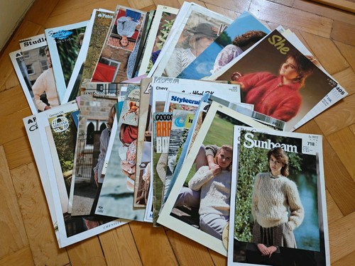 Vintage knitting patterns - vintage,