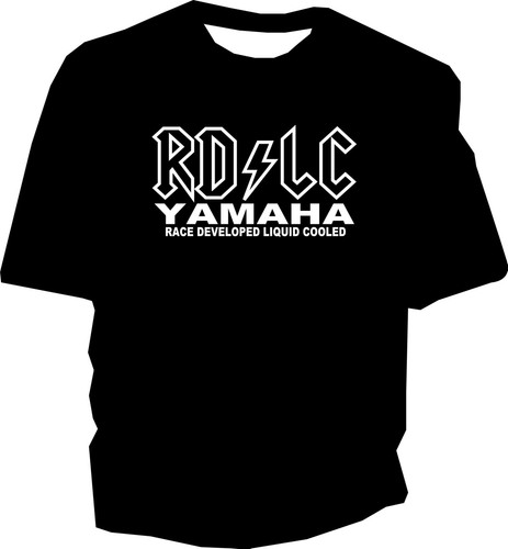 Yamaha rd350lc acdc style - yamaha,