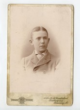 CAB CARD PHOTO BOY FROM