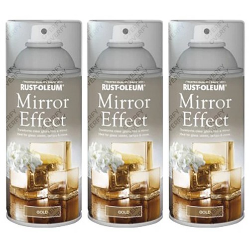 Rust oleum mirror effect - x3,