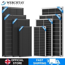 100W 120W 170W 200W 300W Solar Panel 12V Mono Caravan Home Off Grid Boat RV