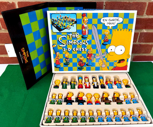 The simpsons colour chess - simpsons,