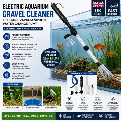 Electric aquarium gravel - aquarium,