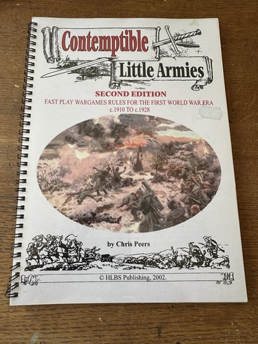 Contemptible little armies - contemptible,