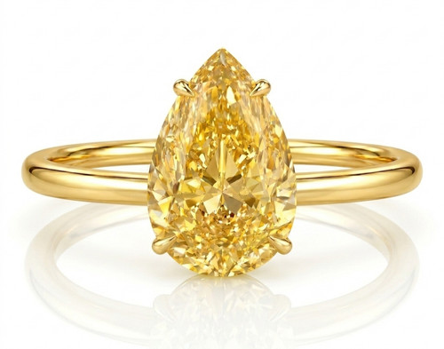 Certified pear shape - ct,