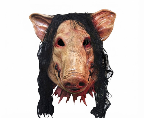 Saw pig mask creepy - mask, halloween