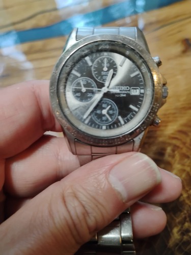 Seiko men chronograph - men's,