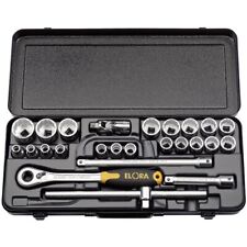 Elora Metric Socket Set, 1/2"