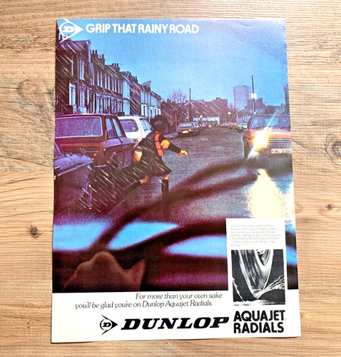 Dunlop tyres 1970s - -, frameable