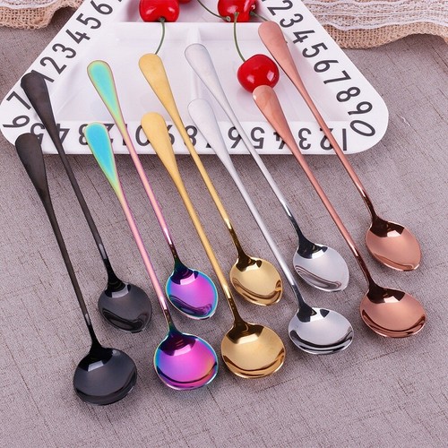 Stainless steel tea - steel, spoons