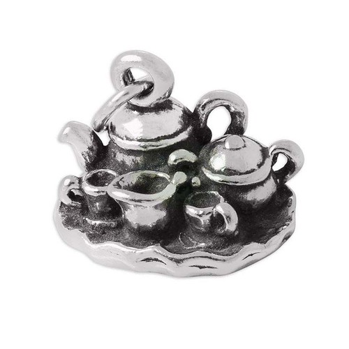 Tea set teapot cups - tea, on