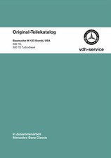 Mercedes benz parts catalog - parts, w