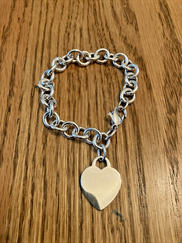 Vintage tiffany heart tag - vintage,