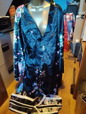 Women's Satin Silk Kimono Robe