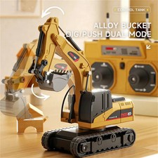 BRRRRT RTR 1:64 Scale 2.4G Mini RC Excavator. Alloy construction 