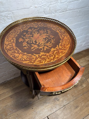 French side table lamp - french,