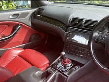 E46 M3 Imola Red Full Interior
