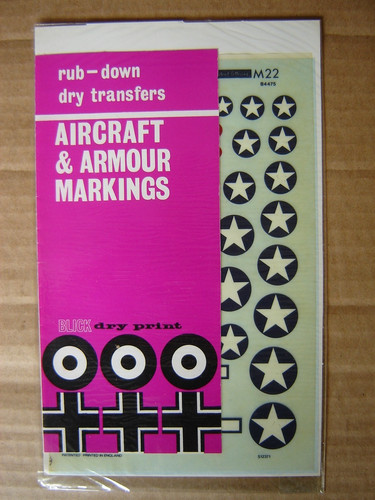 Letraset usaf stars bars - stars,