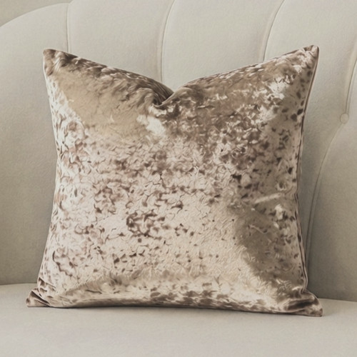 Luxury crushed velvet cushion - luxury,