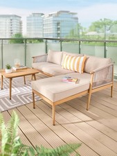 Cancun Corner Set SPACE SAVING DESIGN & DURABLE OUTDOOR FURNITURE