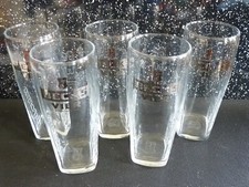 Becks Vier, 5 New pint Glasses