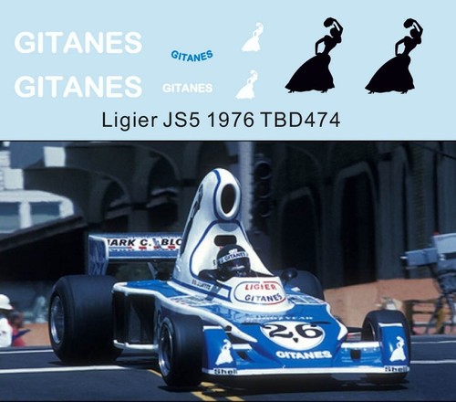 Water decals for ligier - water,
