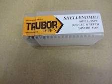 Trubor shell end mill 1  1/4" x 1" cut x 1/2" bore RH cut