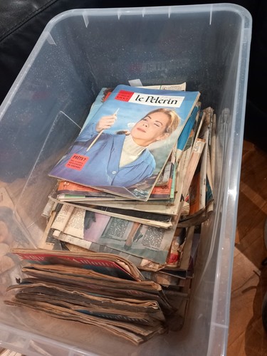 Vintage french magazines - vintage,
