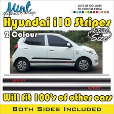 HYUNDAI i10 Side Stripes 2