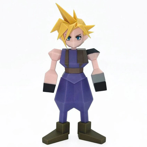 Final fantasy vii polygon - vii,