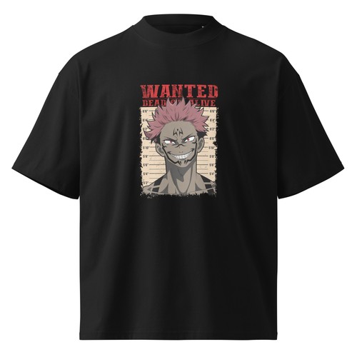 Anime wanted poster graphic - anime,