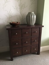 Next Solid Oak Storage Cabinet