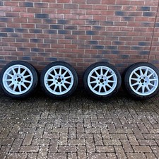 17” Speedline Turini corse (Rally) Alloy Wheels. Mitsubishi / Honda