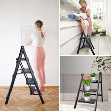 3 Portable Step Ladder Folding