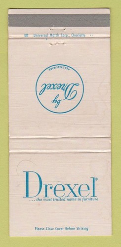 Matchbook cover drexel - matchbook,