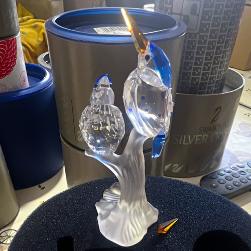 Swarovski crystal bird - swarovski,