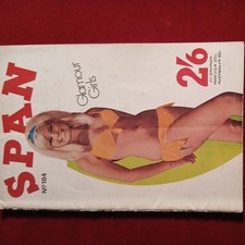 Span Magazine Number 184 Vintage Non Full Nudity Hand Size Magazine