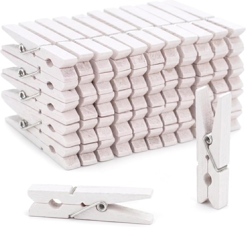 Zeno white wooden pegs - zeno,