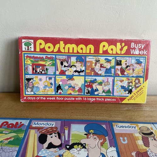 Vintage 1983 postman pat busy - pat,