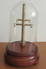 Bulle Clock Base and stand under a glass dome