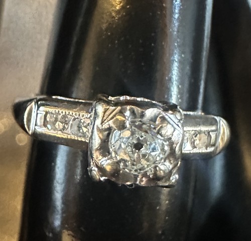 Antique 14k white gold - 14k,