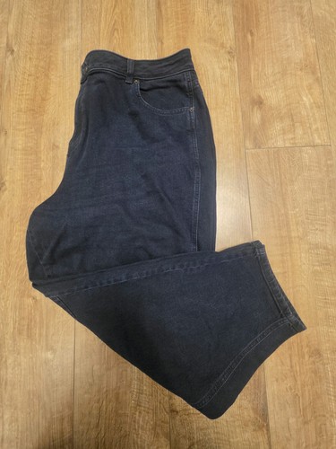 Womens dark blue barrel leg - womens,