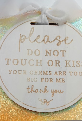 Wooden hanging pram - wooden,