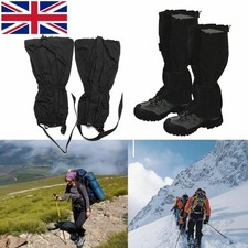 2X Waterproof Walking Gators Boot Hiking Climbing Legging Trekking Gaiters