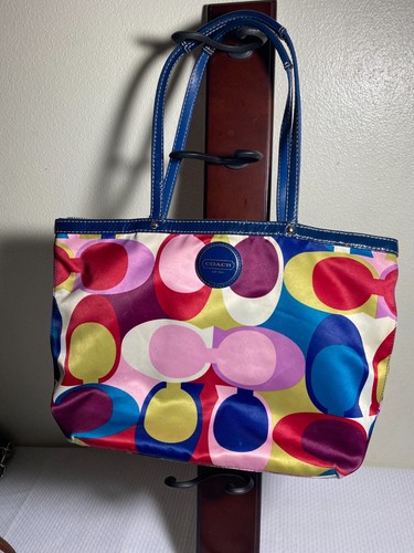 Coach multicolor scarf print - multicolor,