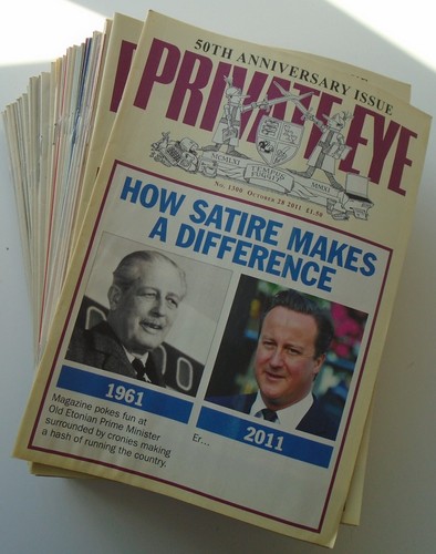 Private eye magazine - private, issues