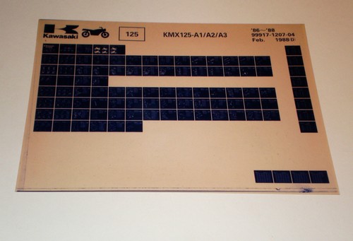 Microfiche spare parts catalog - microfiche,