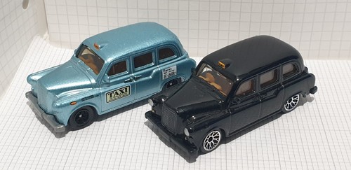 Matchbox london taxi black - taxi, cab