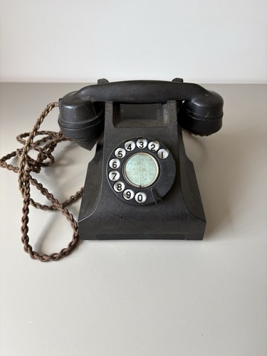 Vintage 1940s black brown - 1940s, black/brown