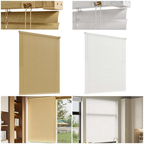 Pvc venetian blinds easy fit - pvc,